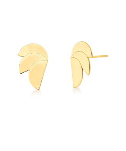 BRINCO BAN.18K DOURADO LISO EAR CUFF LEQUE COPY
